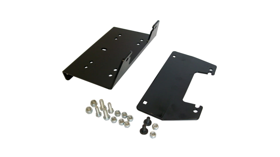 Bulldog Winch Kawaski Mule Winch Mount, Steel, Black, 15184