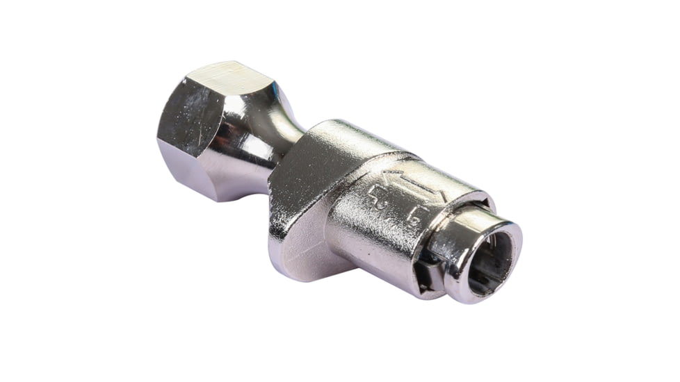 Bulldog Winch Locking Air Chuck, 1/4in NPT, Silver, 42083