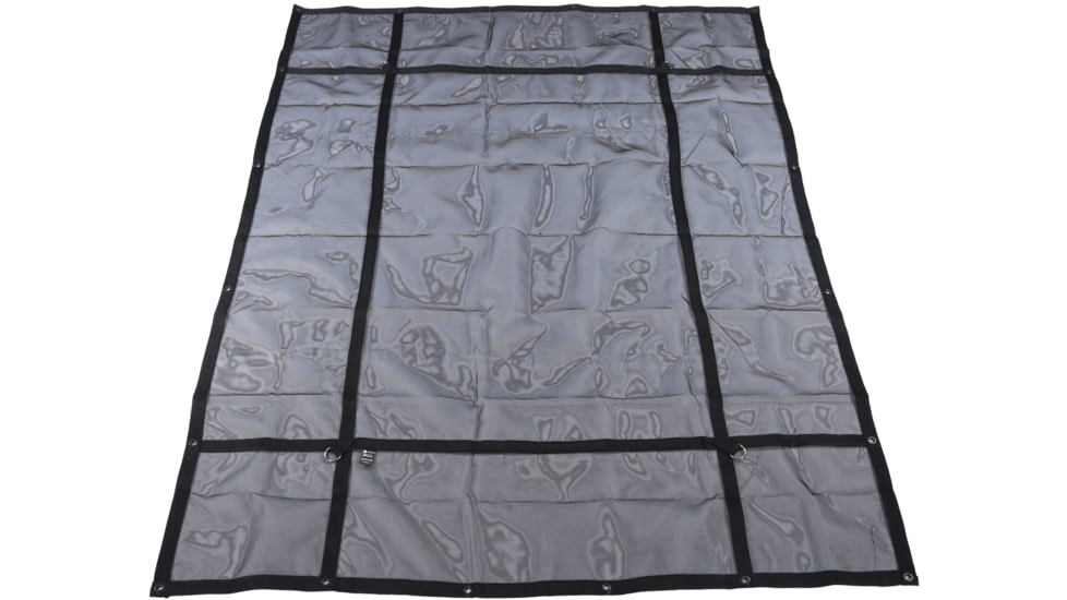 Bulldog Winch Mesh Cargo Net 6x8in, Perimeter Stretch Sord, 4pcs Cam Straps, 20410