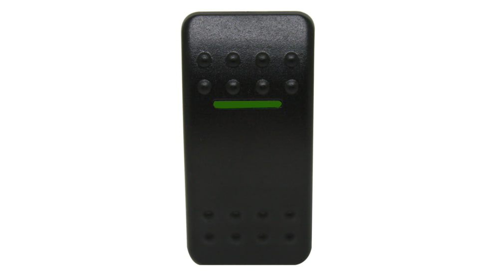 Bulldog Winch Momentary Rocker Switch, Replacement for 20266, Black, 20374