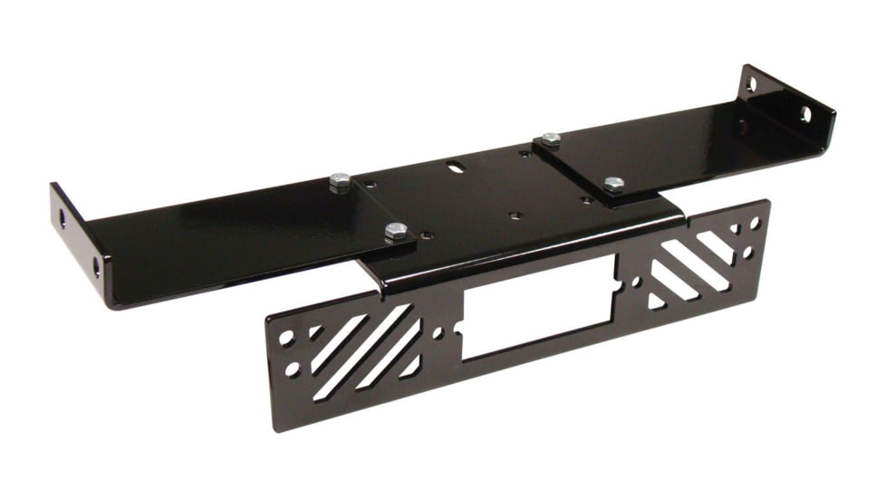 Bulldog Winch Polaris Ranger Winch Mount for Ranger 400, Ev, 500, 800 Midsize, Black, 15165