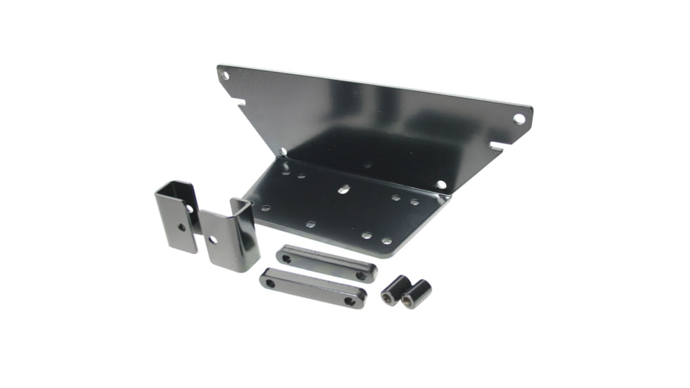 Bulldog Winch Polaris Ranger Winch Mount for Ranger Crew, Black, 15194