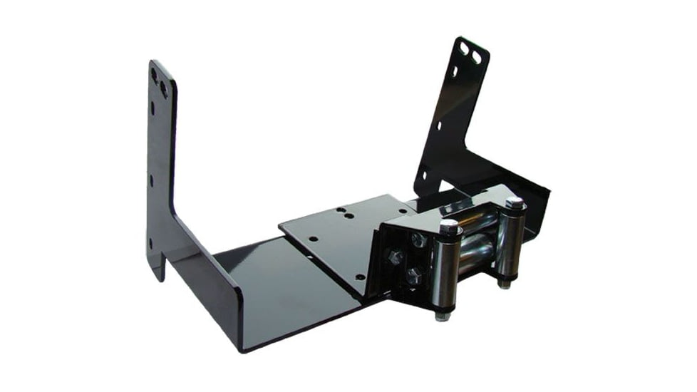 Bulldog Winch Polaris Sportsman Winch Mount for 325 and 330 Magnum, 330 and 500 Atp, 400 Xplorer, 400 Sportsman, 500 Sportsman, Black, 15157
