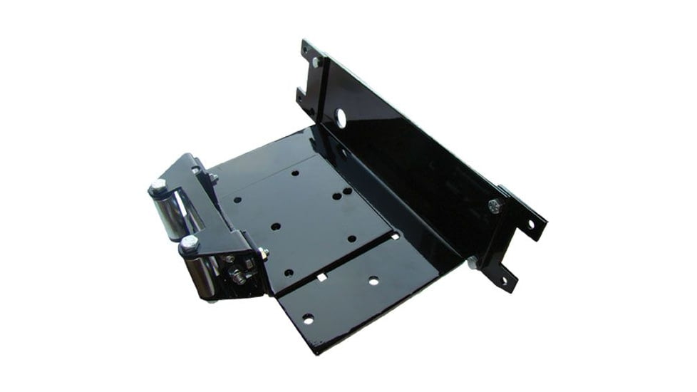 Bulldog Winch Polaris Sportsman Winch Mount for Sportsman 400, 450, 500, 600, 700, 800, Black, 15159