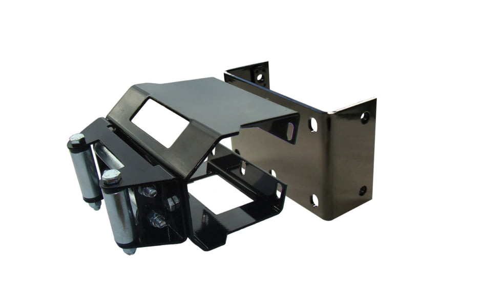 Bulldog Winch Polaris Sportsman Winch Mount for Sportsman 400, 500, 550, 850, Scrambler 850, Black, 15151