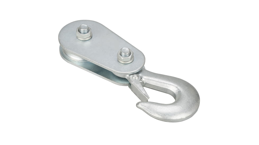 Bulldog Winch Pulley Block 4K BS, 1.6K WLL, Silver, 20004