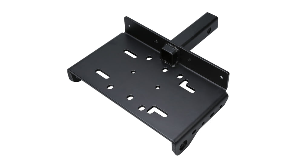 Bulldog Winch Receiver Mount - Utility Winch 1-1/4inx1-1/4in, Black, 20316