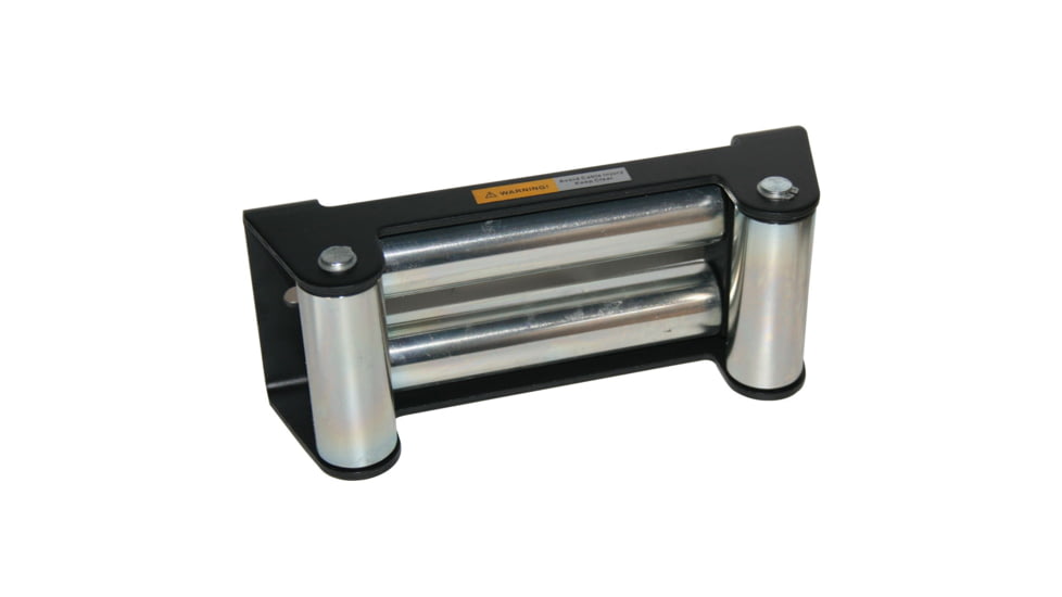 Bulldog Winch Roller Fairlead, 10in Truck Value, Textured Black Finish, Black, 30003T