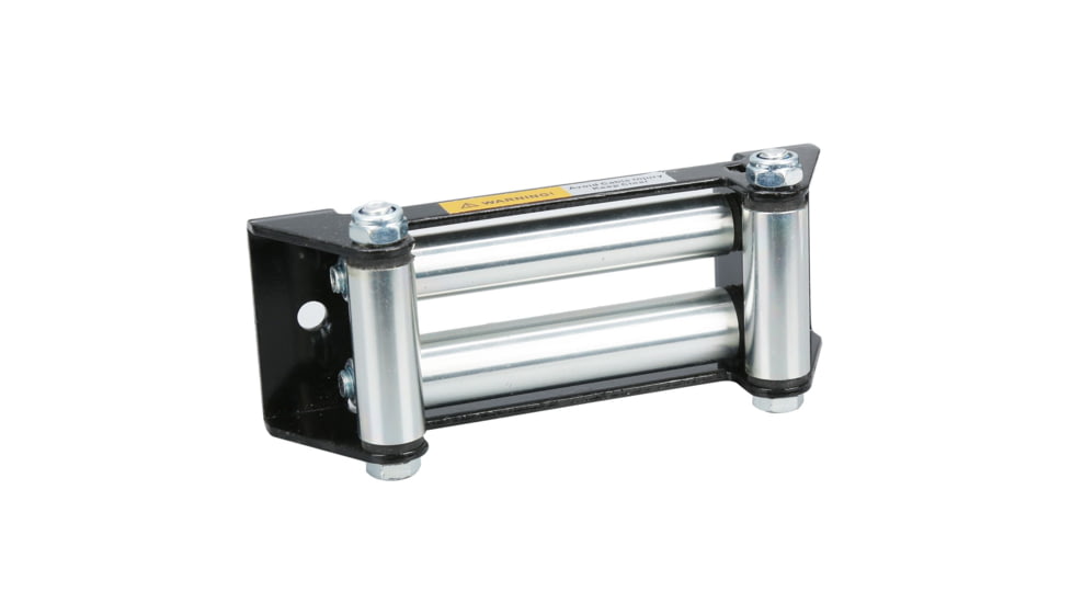 Bulldog Winch Roller Fairlead, Powersports 165mm Mount, Black, 20059