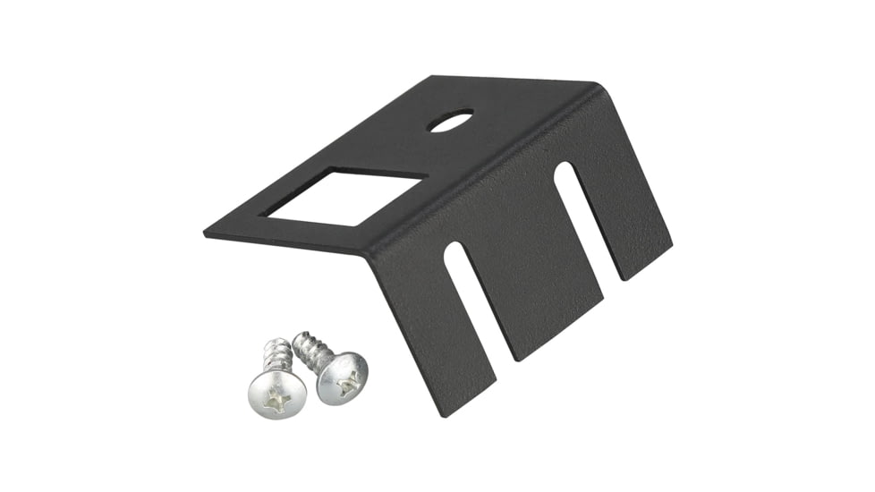 Bulldog Winch Switch Mounting Bracket, Single and Breaker, Black, 20320