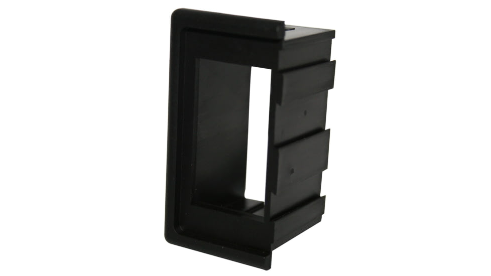 Bulldog Winch Switch Mounting Panel - End, Black, 20264