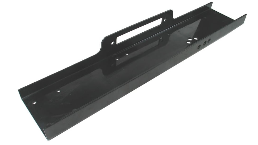 Bulldog Winch Universal Mounting Plate Mid-Range 6.5X4.5in Mount, Black, 20019