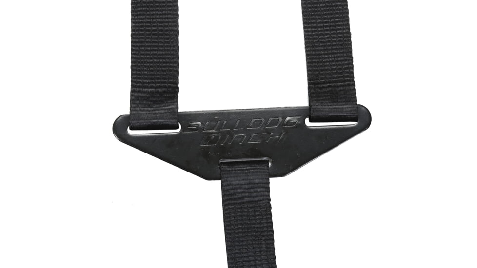 Bulldog Winch Vertical Tire Ratcheting inhin Tie-Down Strap, 10,000 lb Breaking Strength, Black, 20362