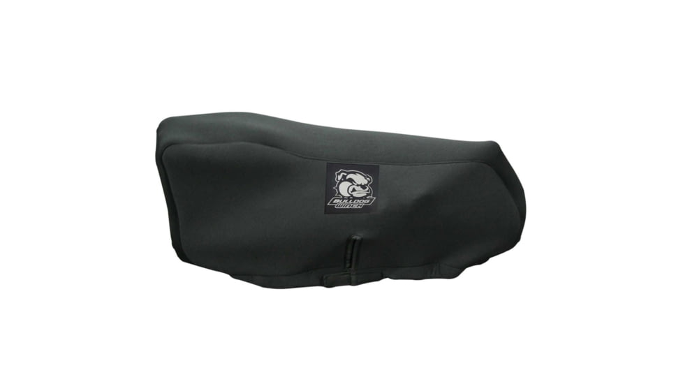 Bulldog Winch Winch Cover, Neoprene, Truck Winch with PU Over Motor, Black, 20190