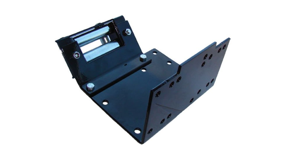 Bulldog Winch Yamaha Winch Mount for 350 Bruin and Grizzly, 400 Grizzly and Kodiak, 450 Grizzly and Kodiak, Black, 15138