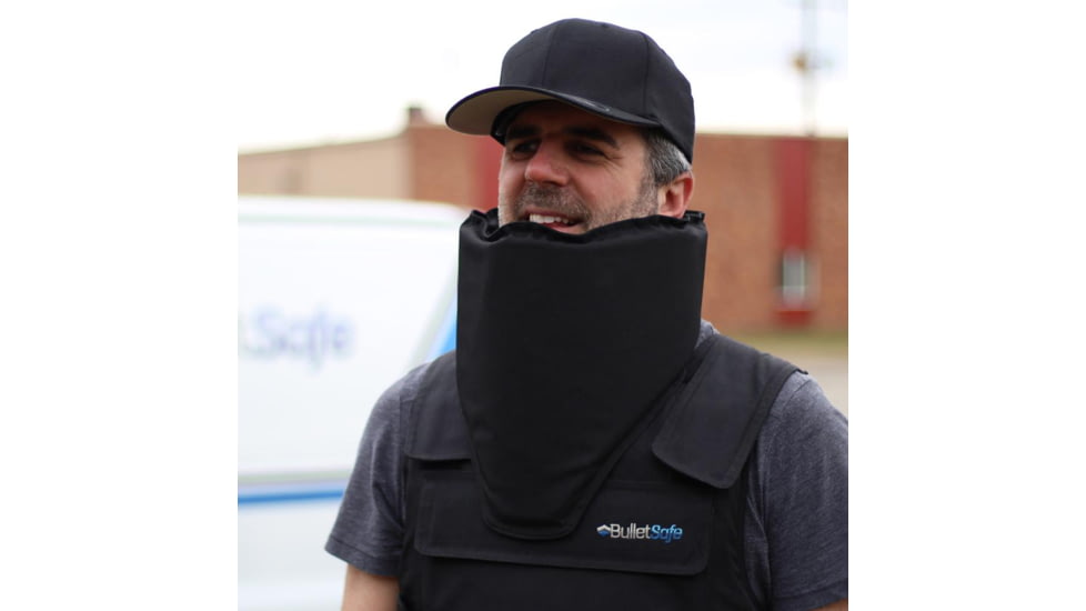 BulletSafe Bulletproof Bandana, Level IIIA, Black, BS51000