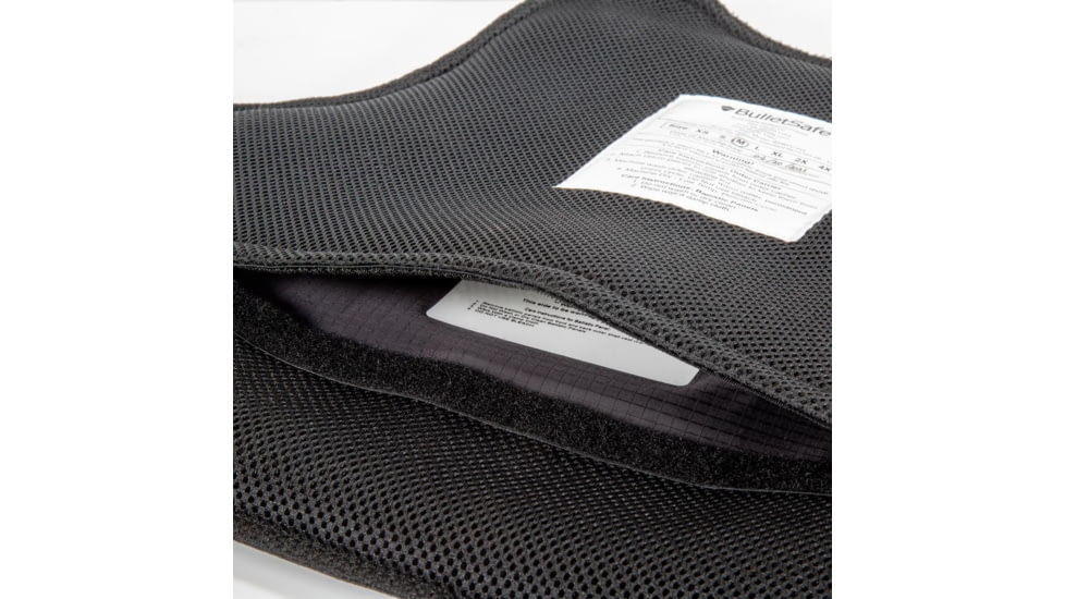 BulletSafe Level IIIA Vital Protection 3 Vest, Black, 4XL, BS52003B-4XL