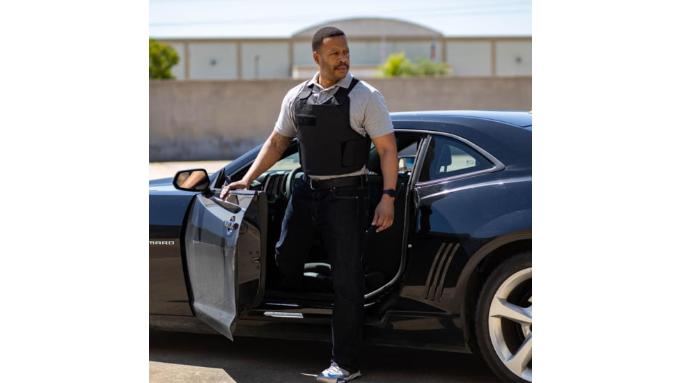 BulletSafe Level IIIA Vital Protection 3 Vest, Black, 4XL, BS52003B-4XL