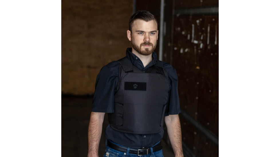 BulletSafe Level IIIA Vital Protection 3 Vest, Black, 4XL, BS52003B-4XL