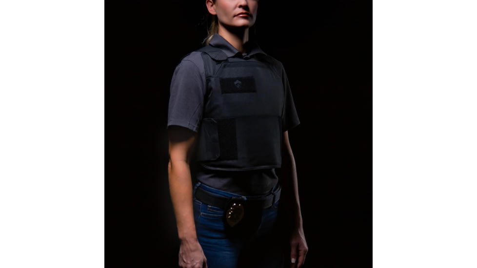 BulletSafe Level IIIA Vital Protection 3 Vest, Black, 4XL, BS52003B-4XL