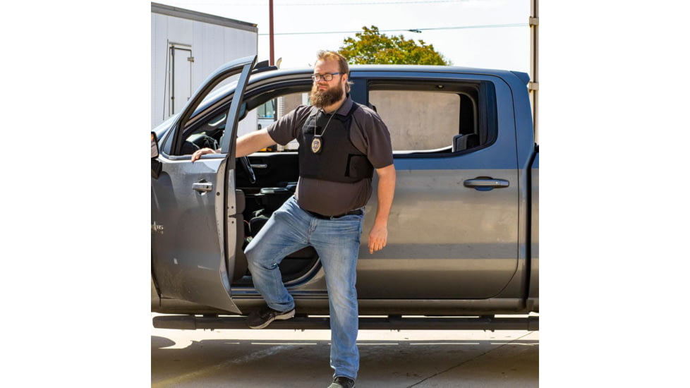 BulletSafe Level IIIA Vital Protection 3 Vest, Black, 4XL, BS52003B-4XL