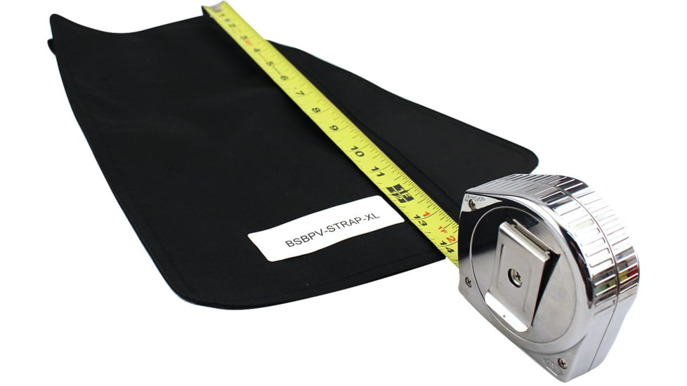 BulletSafe Replacement Side Straps for Bulletproof Vest, Black, S/M, BS52000B.01-S/M