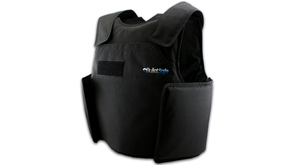 BulletSafe Side Armor for Vests, Level IIIA, Black, S/M, BS56004-S/M