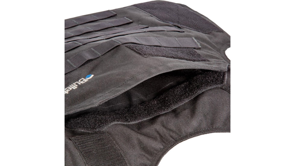 BulletSafe Tactical Bulletproof Vest, Level IIIA, Black, L, BS52001B-L