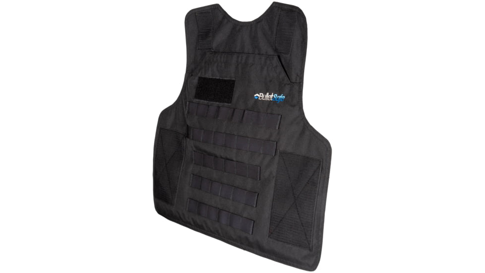 BulletSafe Tactical Front Carrier - Accessory for Bulletproof Vests, Black, XS, BS54000-XS