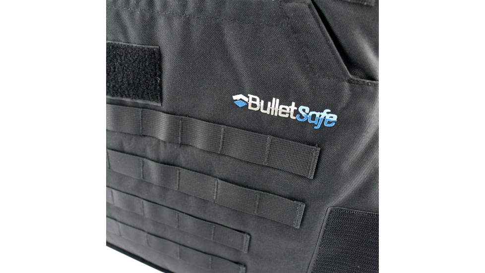 BulletSafe Tactical Front Carrier - Accessory for Bulletproof Vests, Black, XS, BS54000-XS