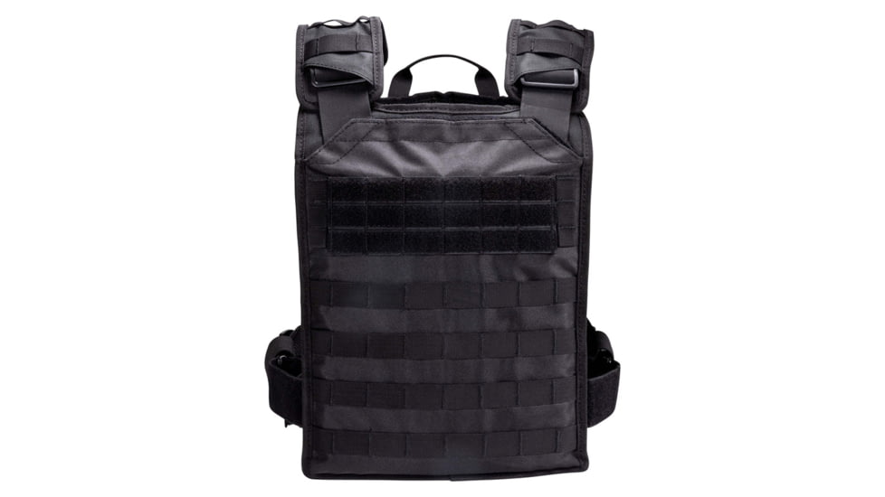 BulletSafe Tactical Plate Carrier, Black, One Size, BS54004B