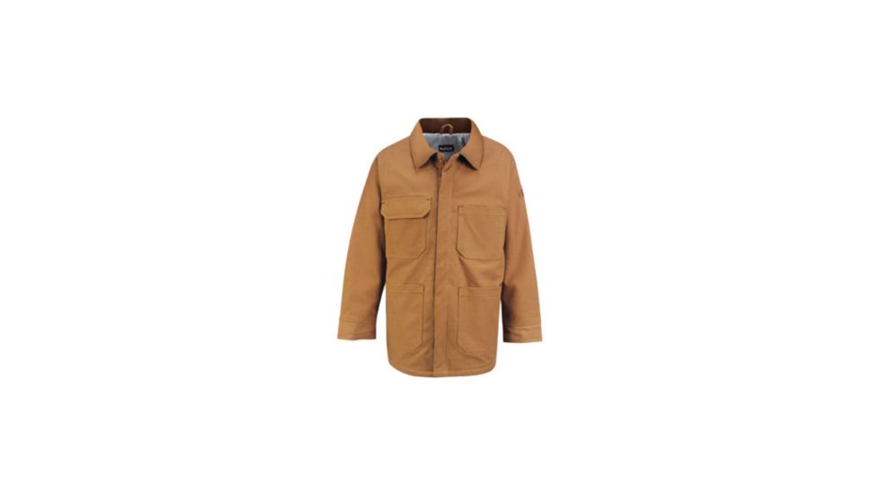 Bulwark Brown Duck Lineman Coat with Lanyard Access, Excel FR ComforTouch, Brown Duck, LNL JLC4BDLNL
