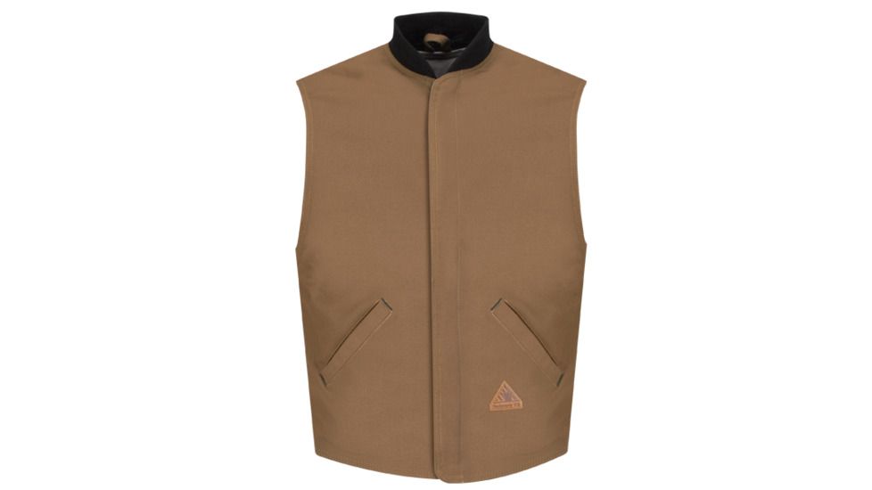 Bulwark Brown Duck Vest Jacket Liner, EXCEL FR ComforTouch, BROWN DUCK, LNL LLS2BDLNL