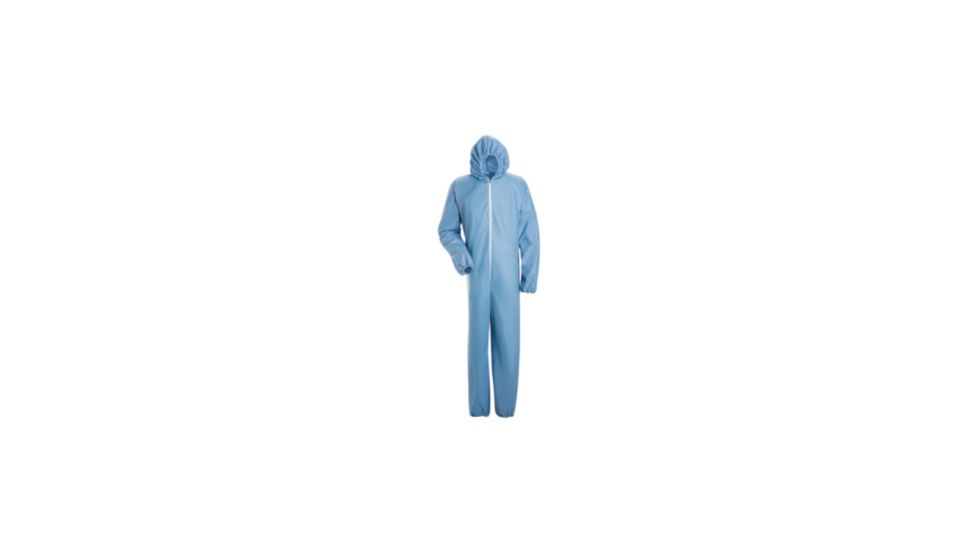 Bulwark Chemical Splash Disposable Flame-Resistant Coverall, SKY BLUE M-XL , RGM KDE4SBRGM
