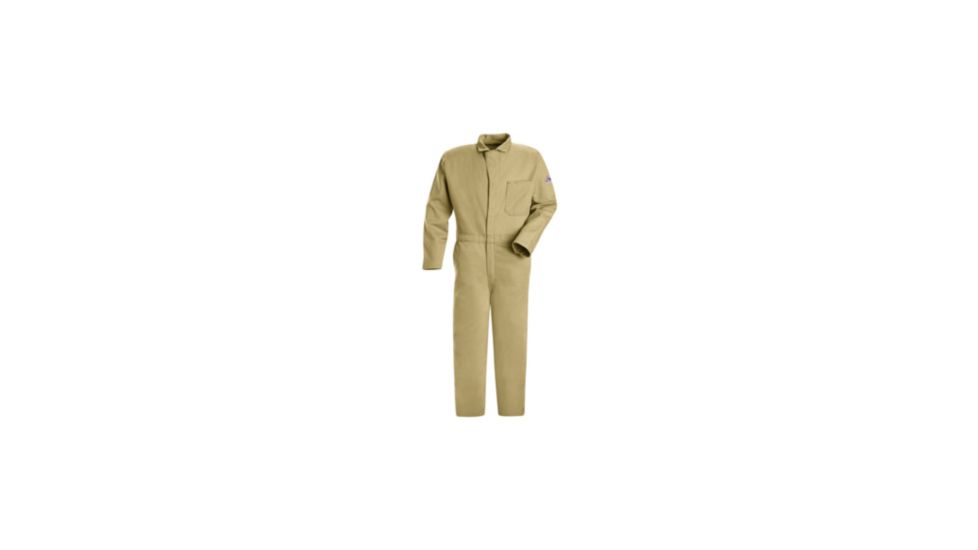 Bulwark Contractor Coverall, Excel FR, KHAKI, RG38 CEC2KHRG38