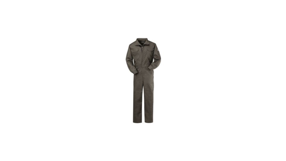 Bulwark Deluxe Coverall, Excel FR, MEDIUM GREY, LN42 CEB2GYLN42