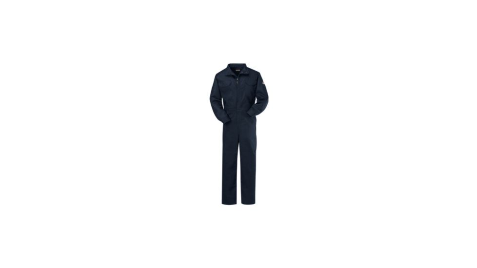 Bulwark Deluxe Coverall, Nomex IIIA, 4.5 oz., NAVY, RG48 CNB2NVRG48