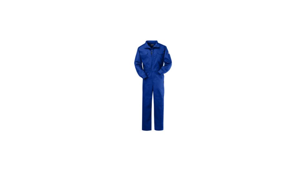 Bulwark Deluxe Coverall, Nomex IIIA, 6 oz., ROYAL, LN46 CNB6RBLN46