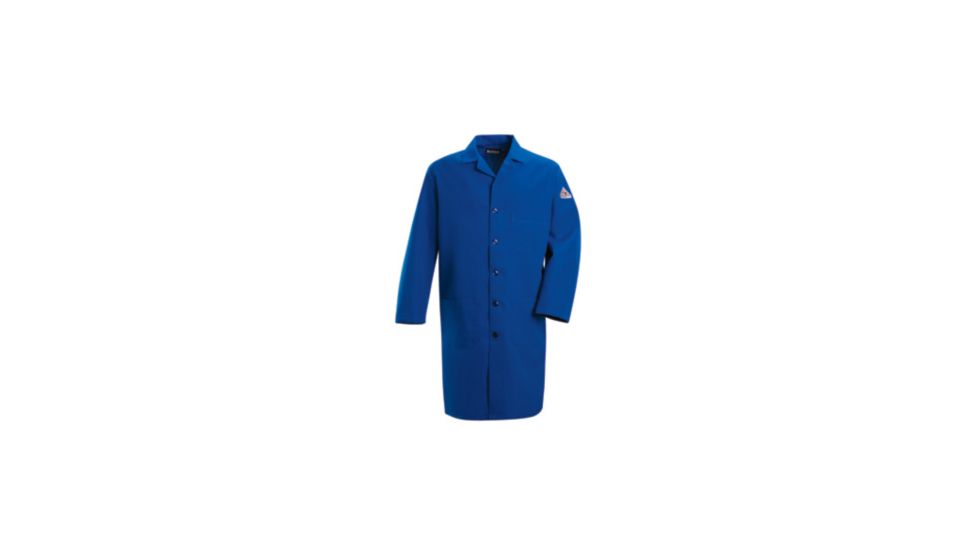Bulwark Lab Coat, Nomex IIIA, ROYAL, RGL KNL2RBRGL
