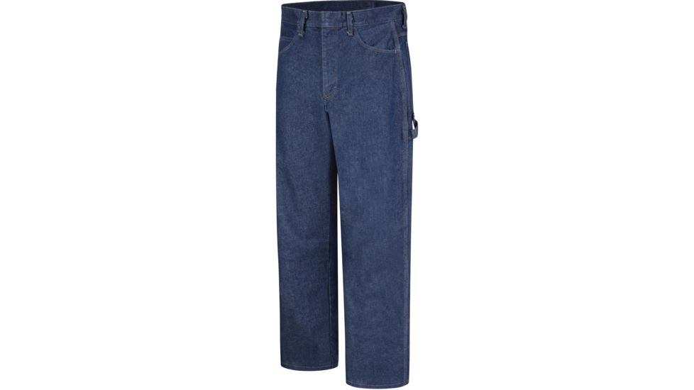 Bulwark Pre-washed Denim Dungaree, EXCEL FR, 14.75 oz., BLUE DENIM, 2837U PEJ8DW2837U