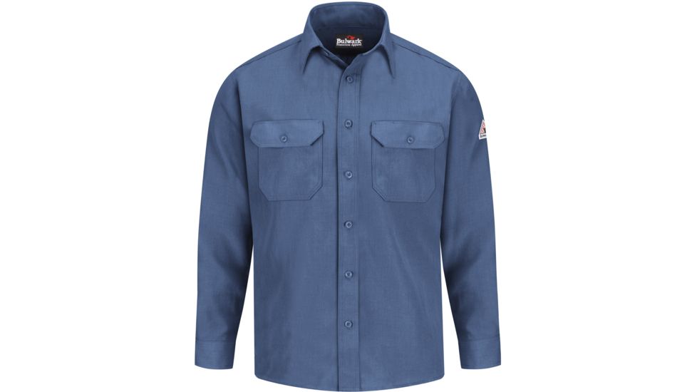 Bulwark Uniform Shirt, Nomex IIIA, 4.5 oz., Men, SND2GB, RGL SND2GBRGL