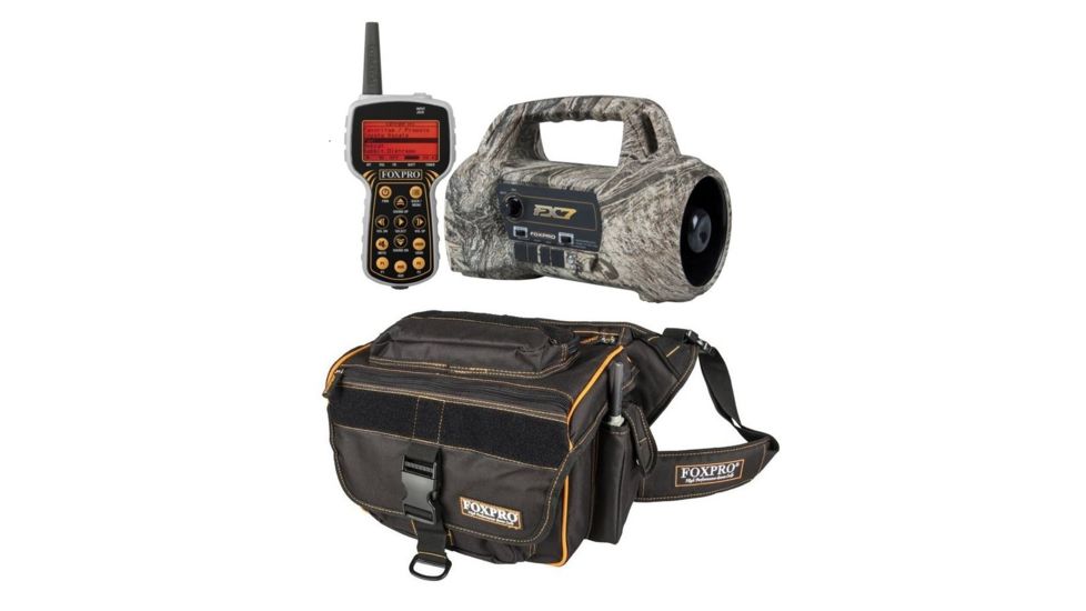 FoxPro FX-7 Game Call w/Black Carry Case with 12 Zipper Pockets FX-7-KIT1