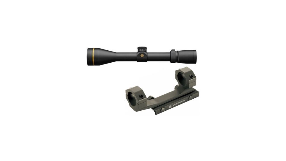 Leupold VX-3i 3.5-10x50mm CDS Matte Duplex 170688 w/ Mark 2 Integrated Mount System, 1 in Ring 170688-KIT1