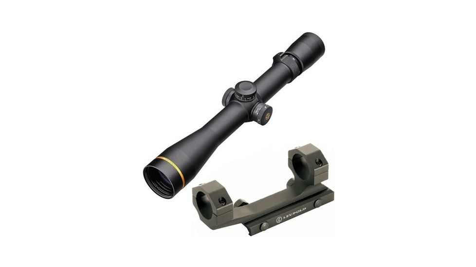 Leupold VX-3i  4.5-14x40mm CDS Matte Duplex 170693 w/ Mark 2 Integrated Mount System, 1 in Ring 170693-KIT1
