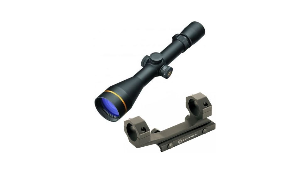 Leupold VX-3i  4.5-14x50mm (30mm) Side Focus CDS Matte Duplex 170713 w/ Mark 2 Integrated Mount System, 30mm Ring 170713-KIT1