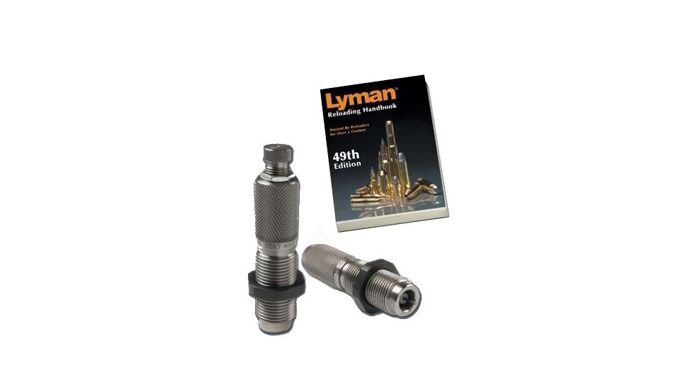 Lyman 26 Nosler Die Set w/ Lyman 49th Edition Reloading Handbook, Soft Cover 7452358-KIT1