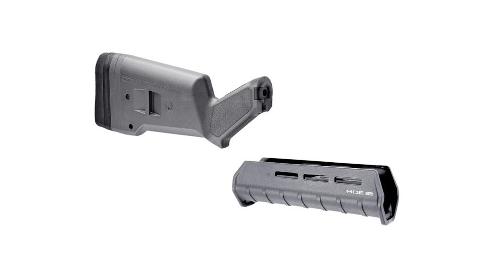 Magpul Mossberg 500/590 SGA Stock &amp; M-LOK Forent Set, Grey 250-011-769-KIT1