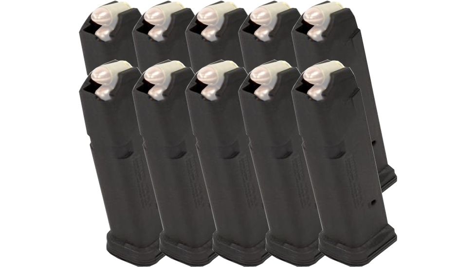 Magpul GL9-Glock G19 9x19mm Parabellum, 3-pack, 15 Rounds, MGMPI550BLK-15RD-KIT1