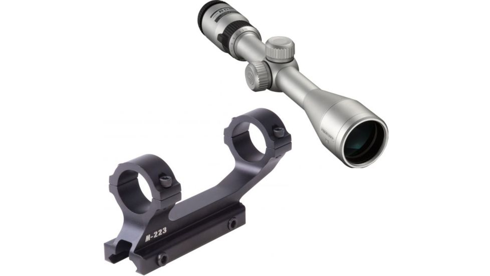 Nikon PROSTAFF 5 2.5-10x40 Rifle Scope w/BDC Reticle SILVER 6737 w/ Nikon M-223 XR Mount 833 6737-KIT1