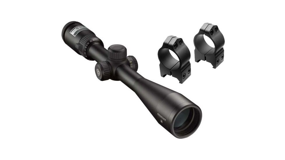 Nikon PROSTAFF 5 3.5-14X40 Rifle Scope w/ BDC Reticle 6741 w/ FREE Nikon S-Series High Rings Black Matte Steel 16157 6741-KIT2